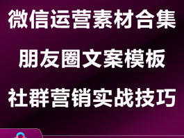 营销群发文案模板图片高清素材库