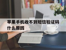 苹果手机收不到短信验证码什么原因