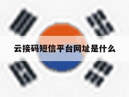云接码短信平台网址是什么