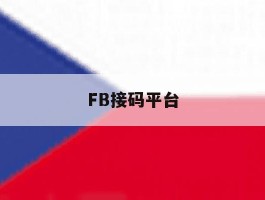 FB接码平台
