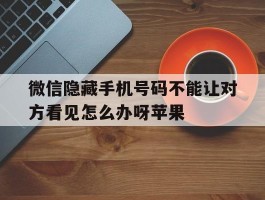 微信隐藏手机号码不能让对方看见怎么办呀苹果的简单介绍