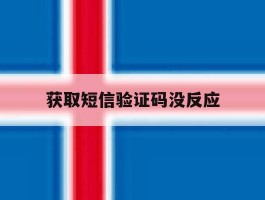 获取短信验证码没反应
