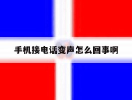 手机接电话变声怎么回事啊