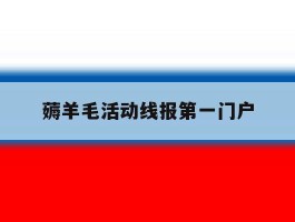 包含薅羊毛活动线报第一门户的词条
