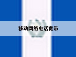移动网络电话宽带